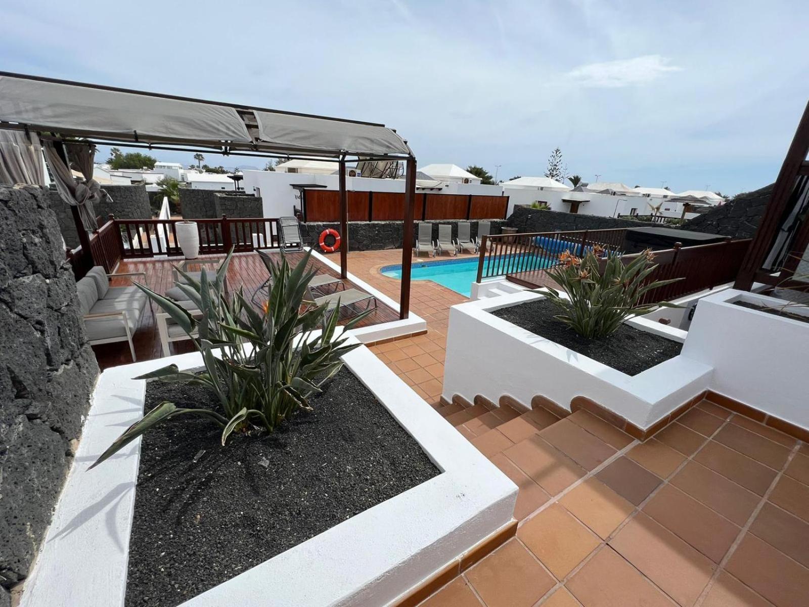 Villa 61 Playablanca Lanzarote Pool Spa Playa Blanca  Exteriör bild